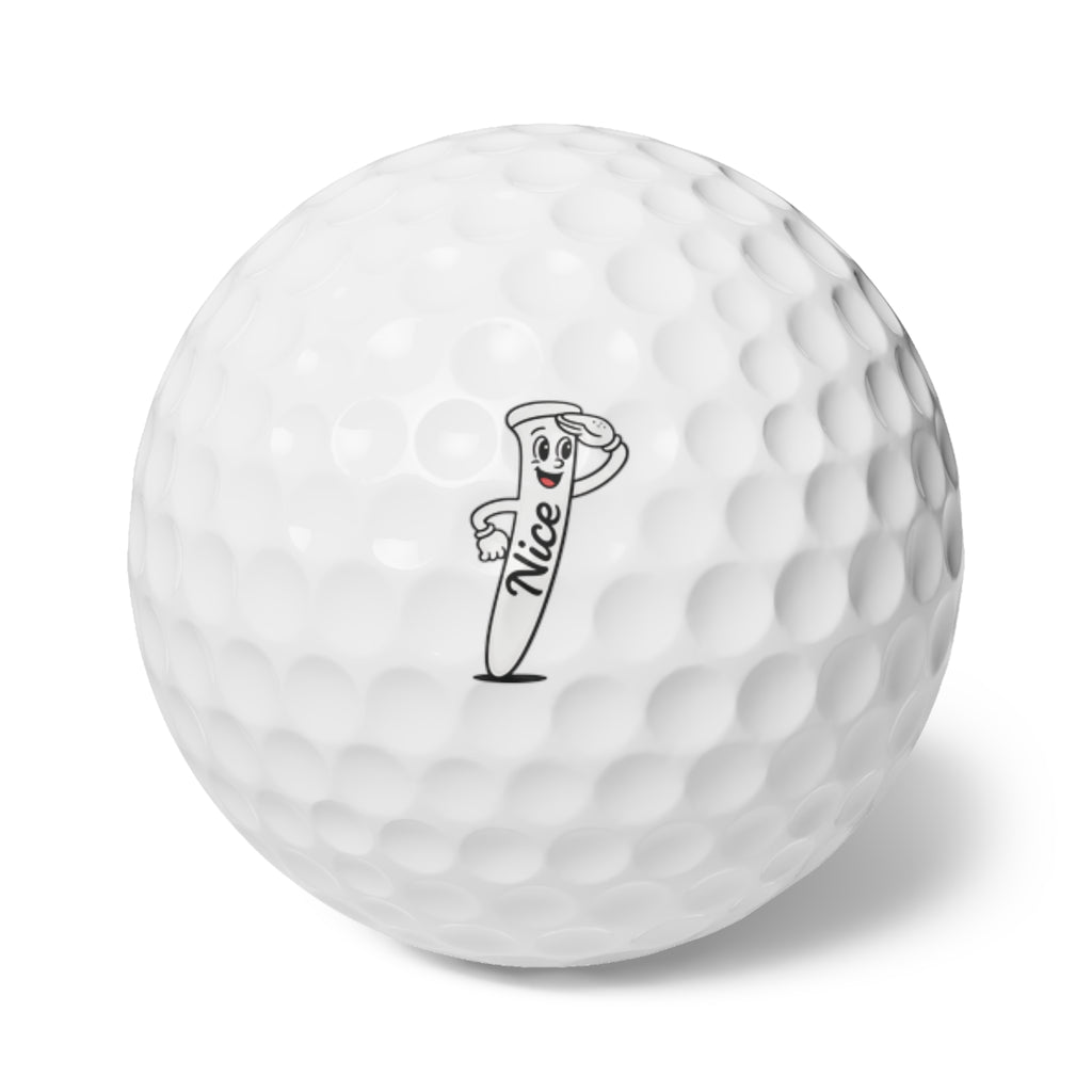 Pegz Golf Balls, 6pcs