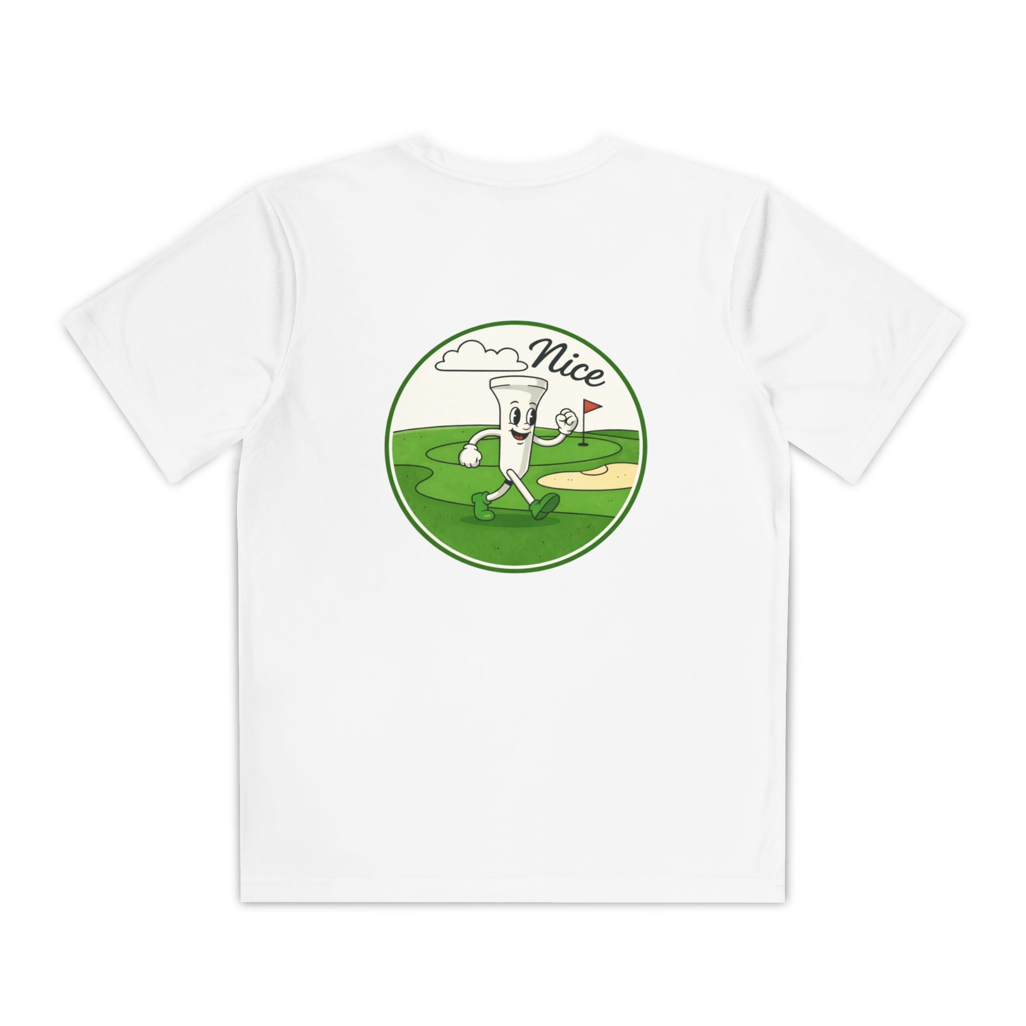 Youth Golf Range Tee – “Nice Tee” Edition