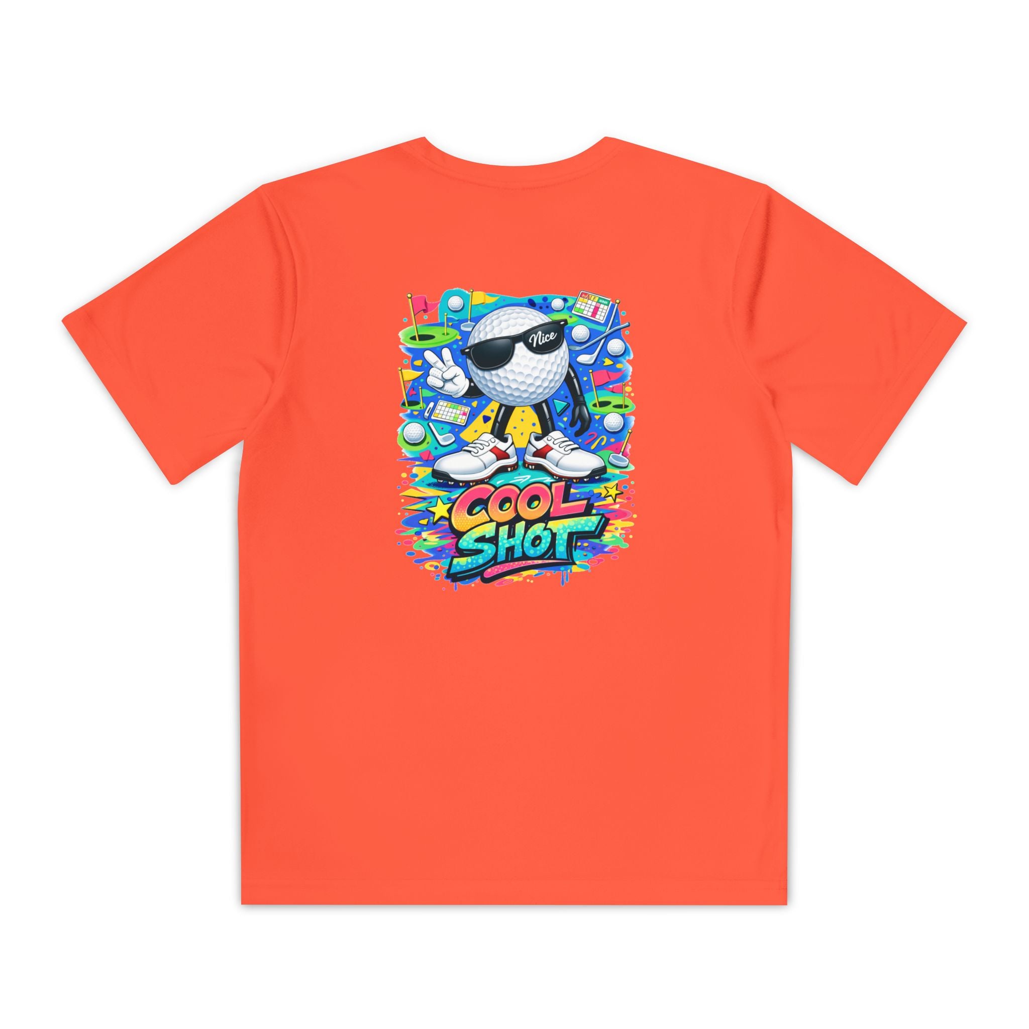 Youth Golf Range Tee – “Nice Shot” Edition