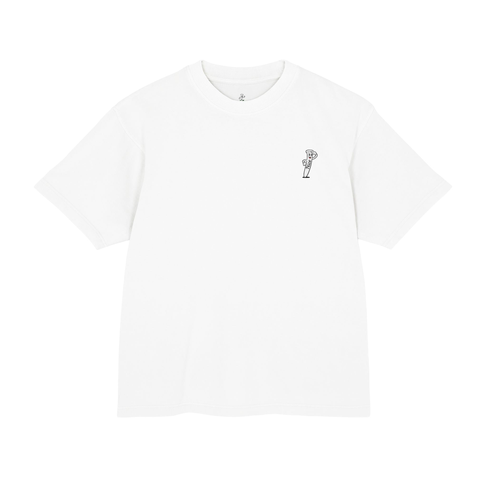 Nice Tee logo, Box Fit Tee
