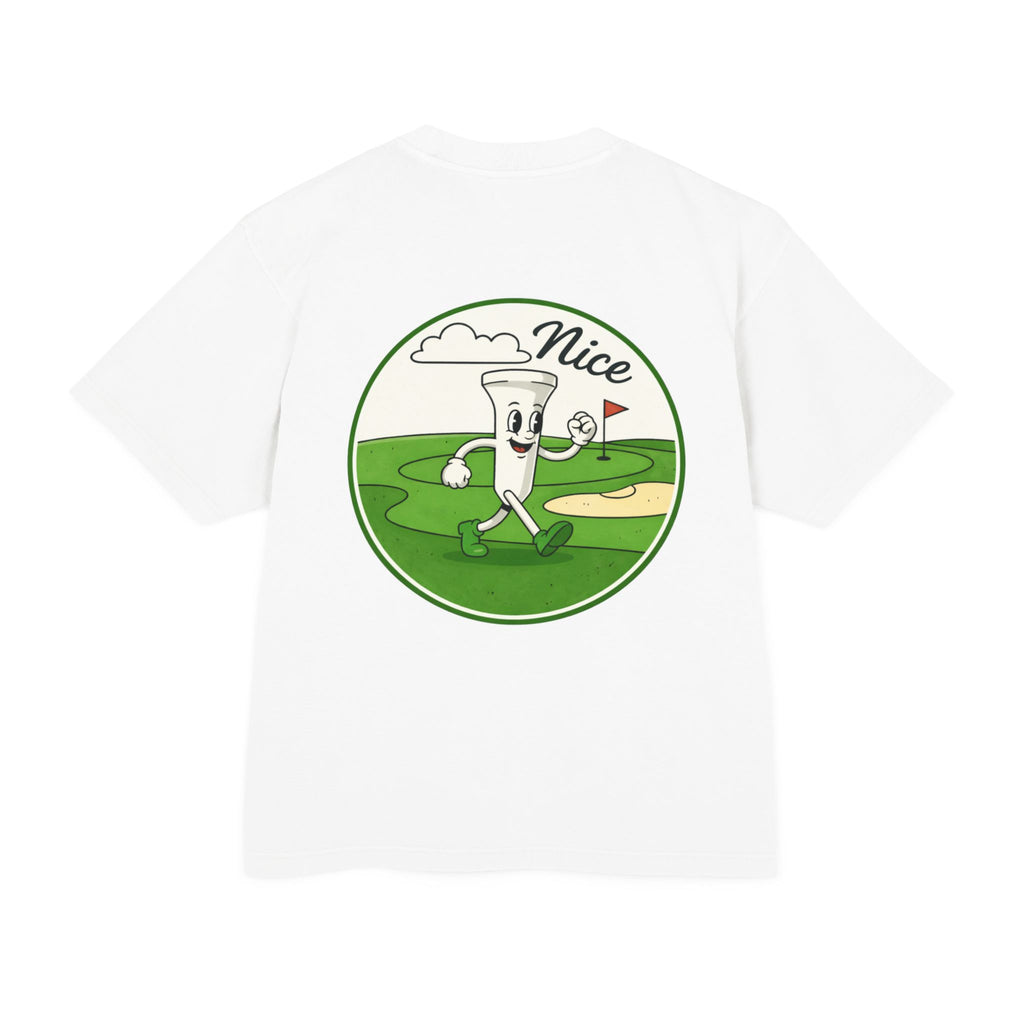 Nice Tee logo, Box Fit Tee
