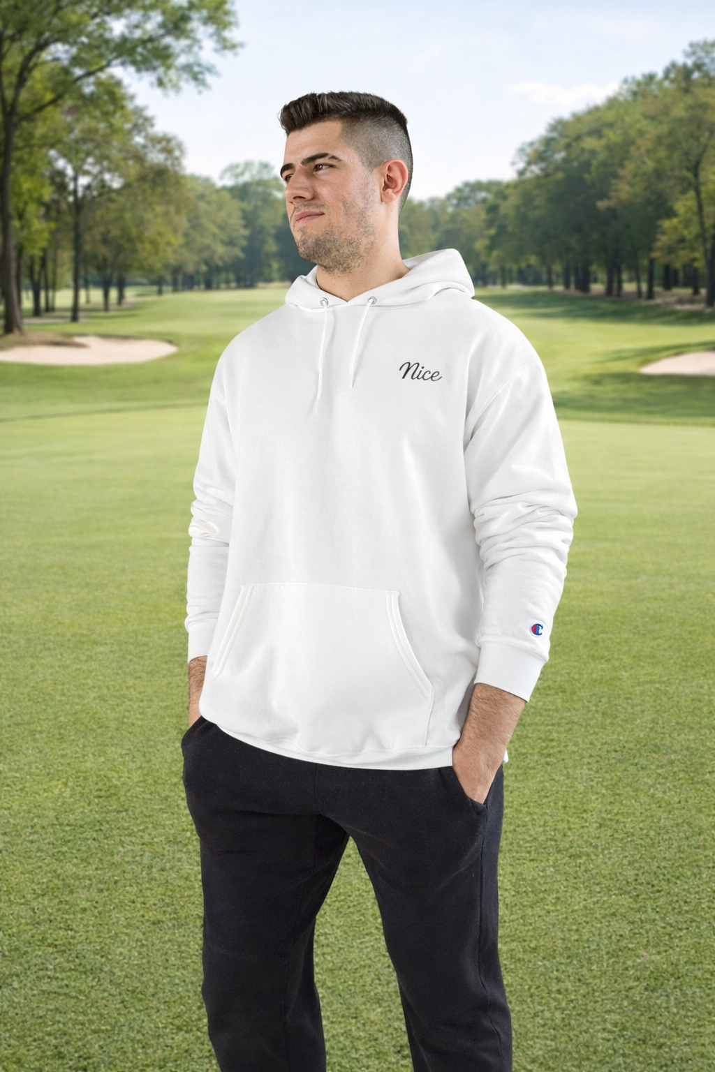 Champion Hoodie x Nice