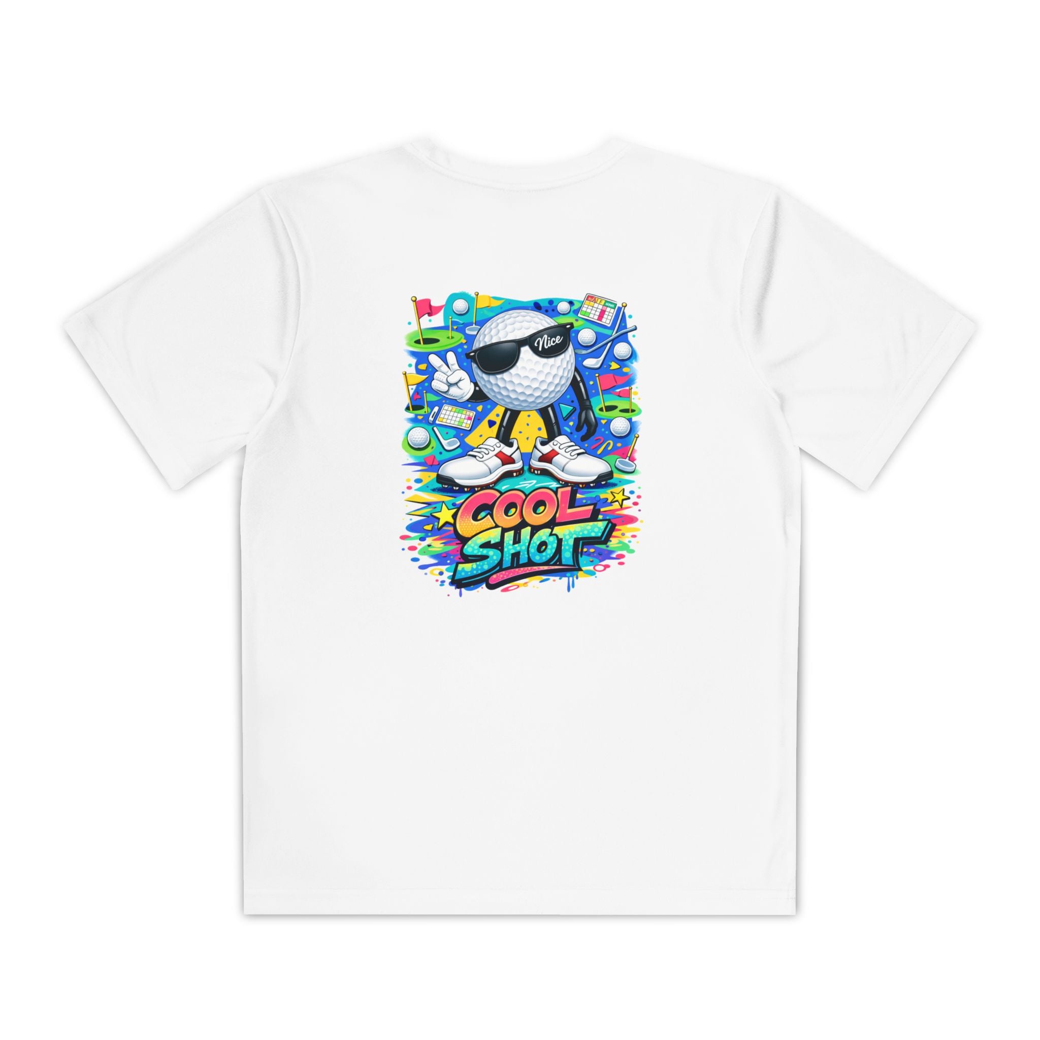 Youth Golf Range Tee – “Nice Shot” Edition