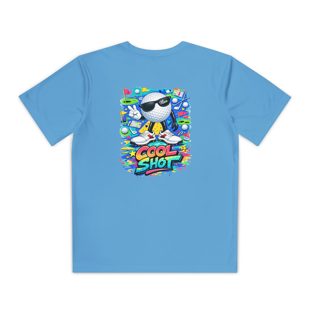 Youth Golf Range Tee – “Nice Shot” Edition