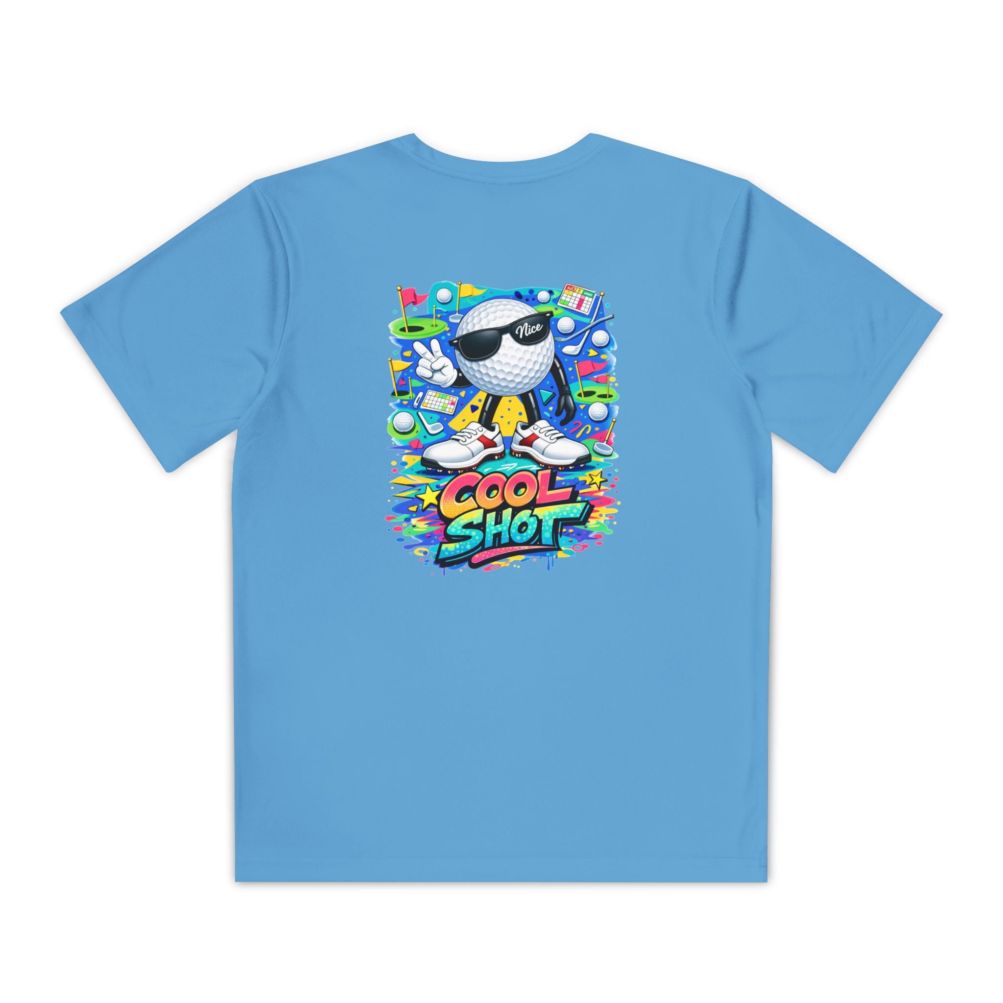 Youth Golf Range Tee – “Nice Shot” Edition