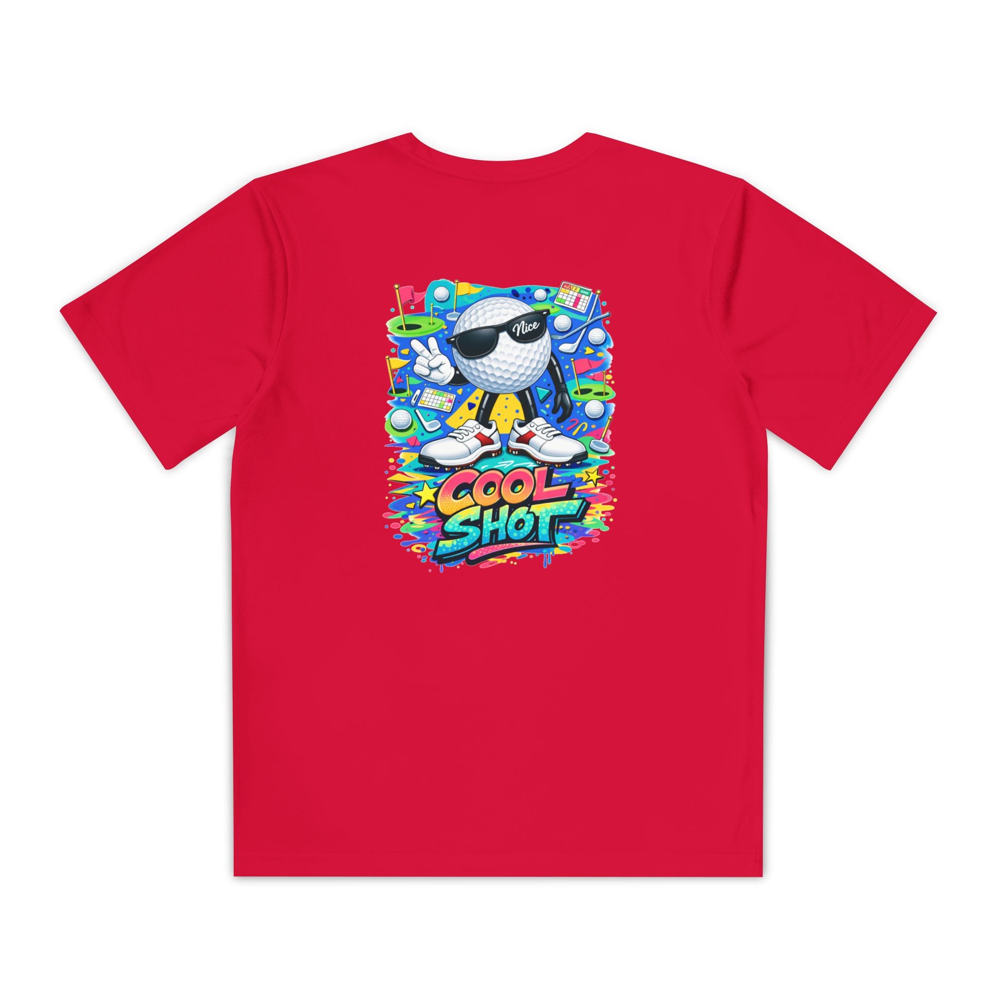 Youth Golf Range Tee – “Nice Shot” Edition