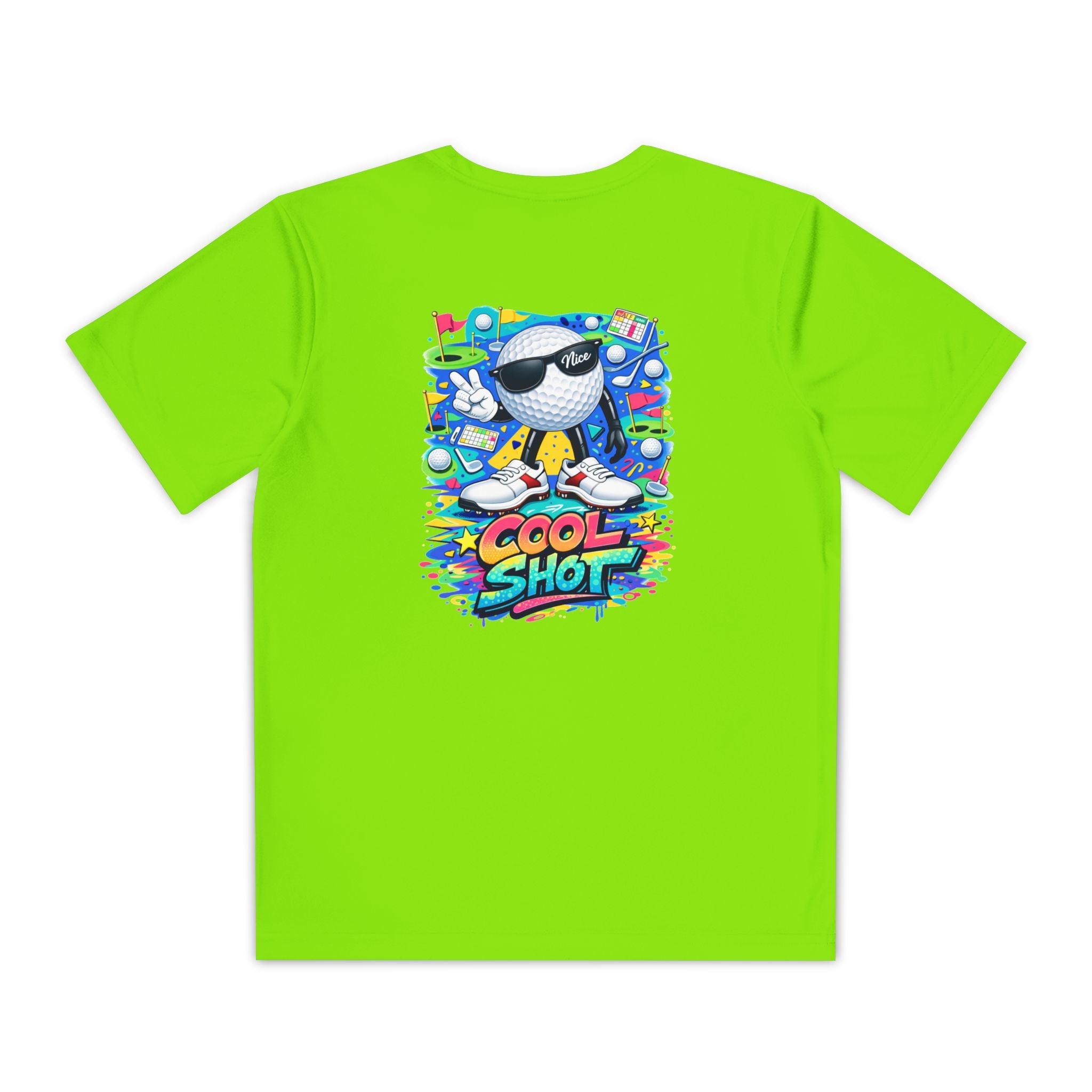 Youth Golf Range Tee – “Nice Shot” Edition