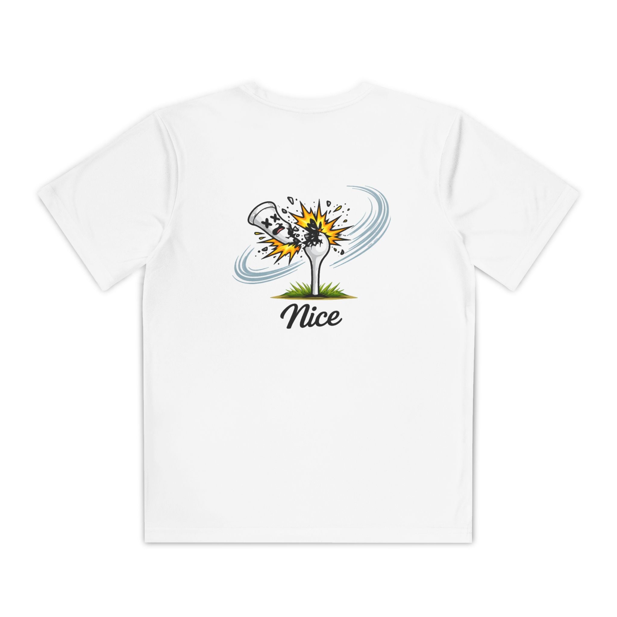 Youth Golf Range Tee – “Broken tee” Edition
